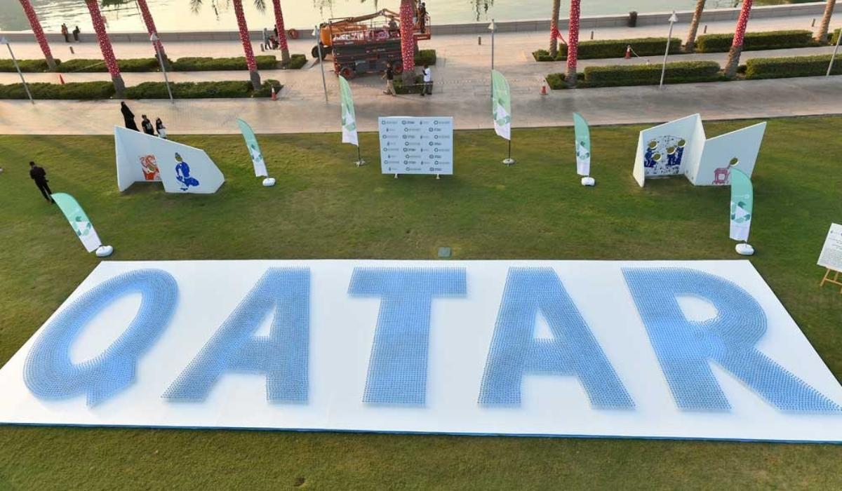 Qatar Bags Guinness World Record for Largest Plastic Bottle Word